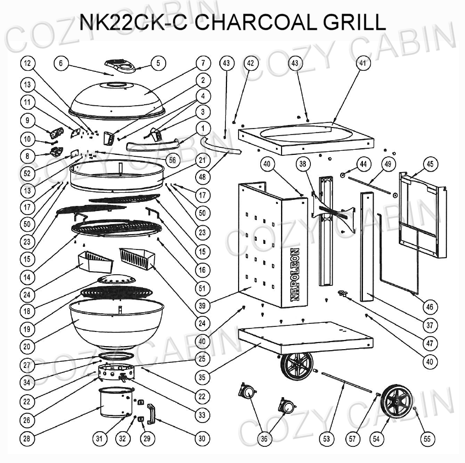 Charcoal Grill (NK22CK-C) #NK22CK-C